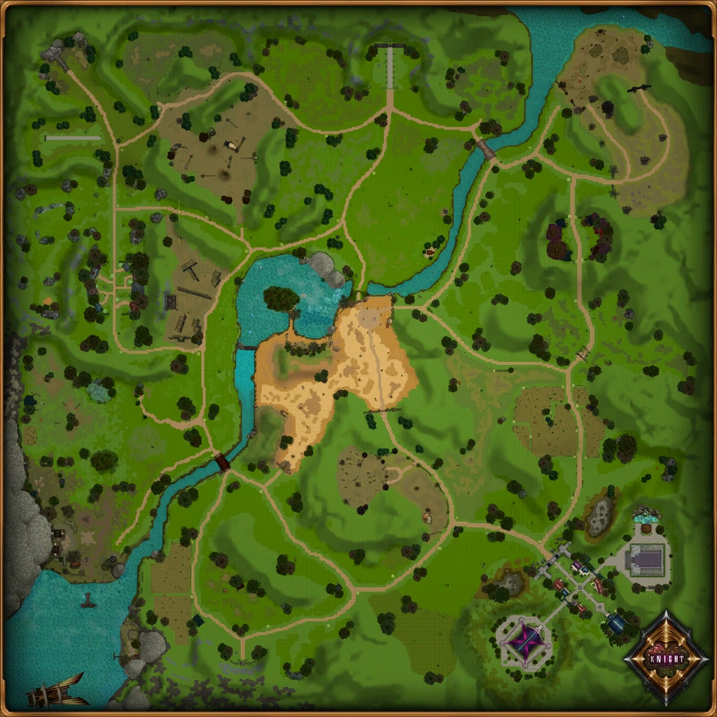 El Morad Castle zone map