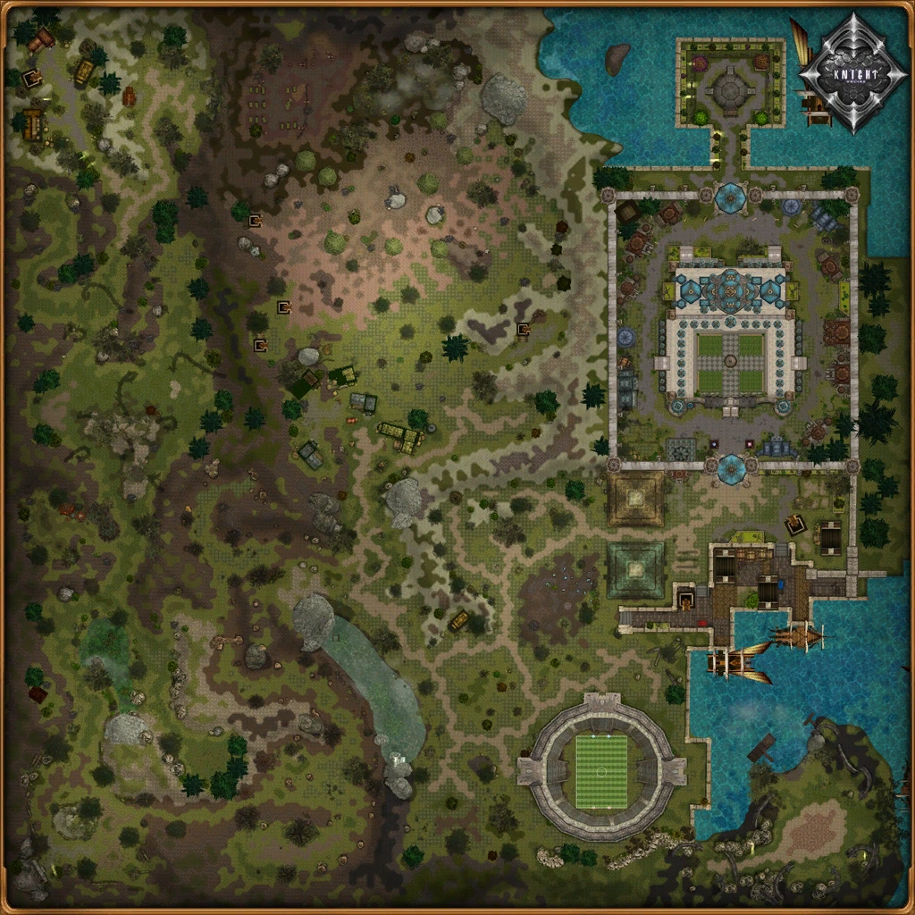 Moradon zone map
