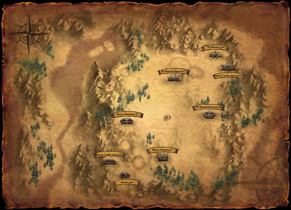 Alseids Prairie big map (in-game M map)