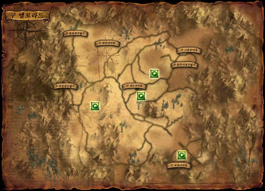 Old El Morad big map (in-game M map)