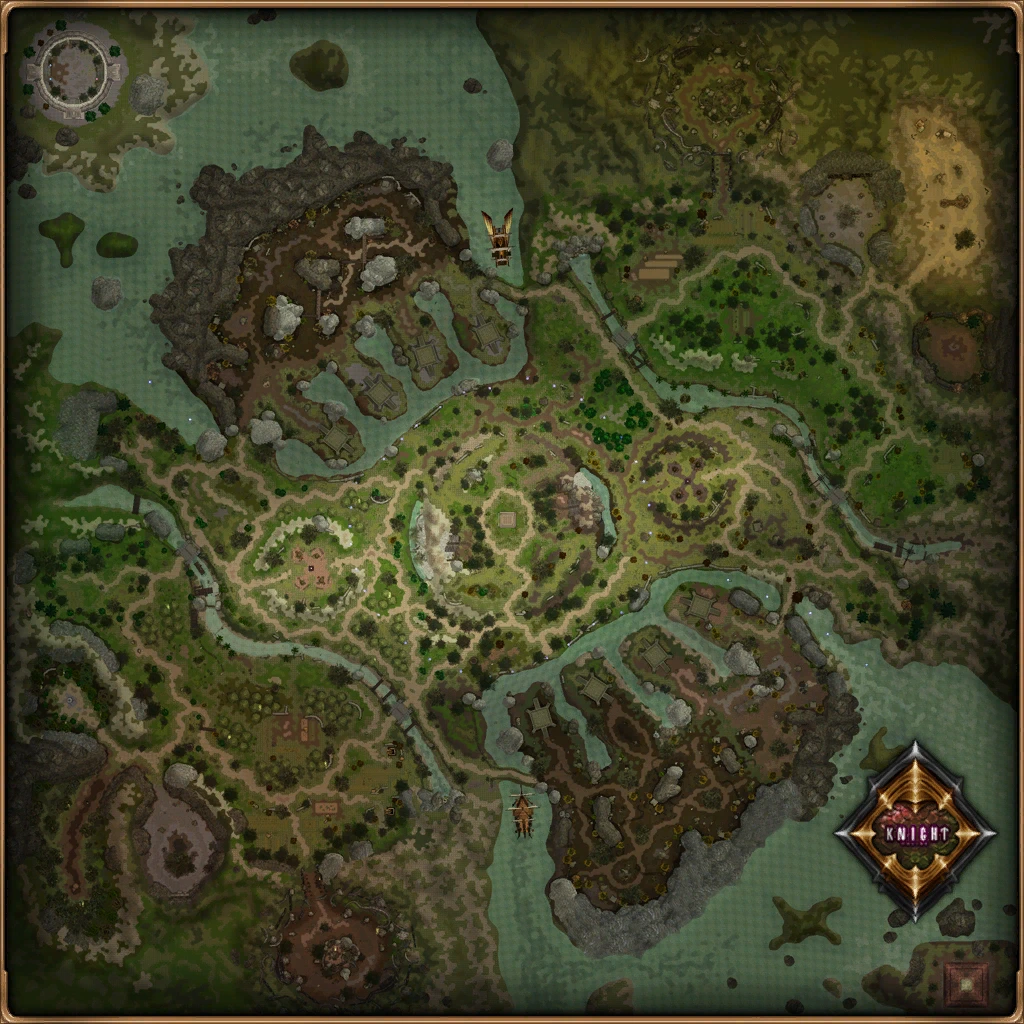 Ronark Land zone map